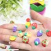 Pack of 100 Pencil Erasers Assorted Food Erasers for Birthday Party Supplies Favors School Classroom Rewards and Novelty Toys Pencil Erasers for Kids B07NQ7M8Y5
